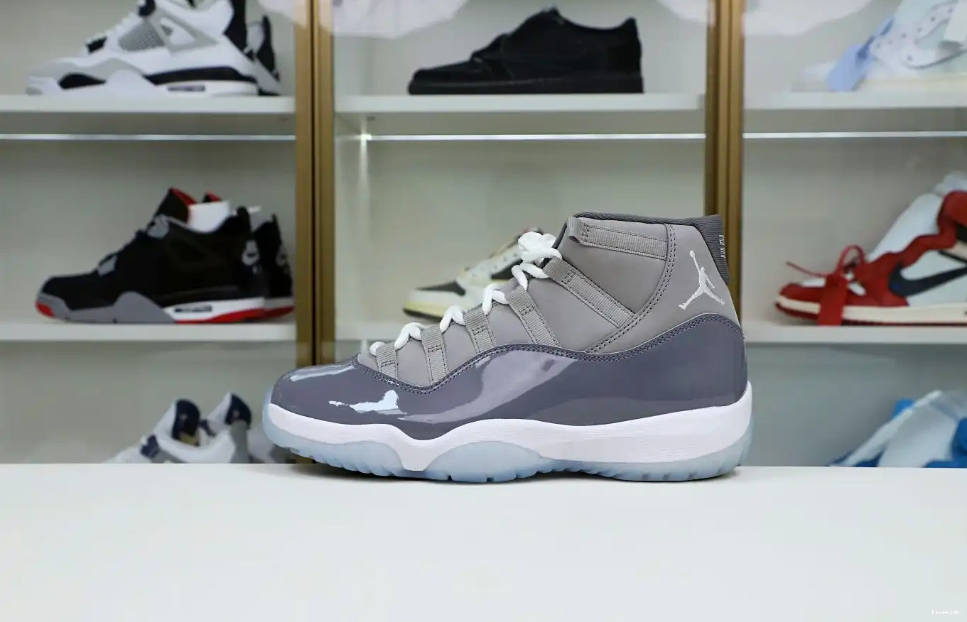 AIR JORDAN 11 GREY' RETRO 'COOL 2021 0515